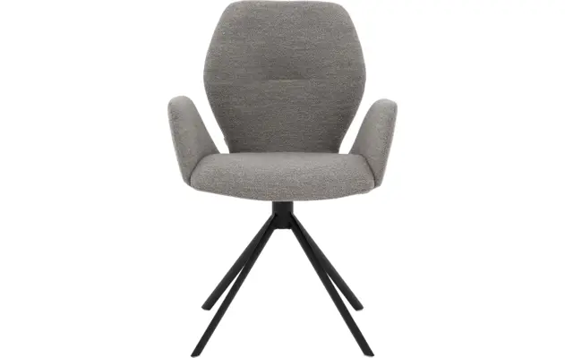 Goossens eetkamerstoel hera grijs stof - 8221045-02 3